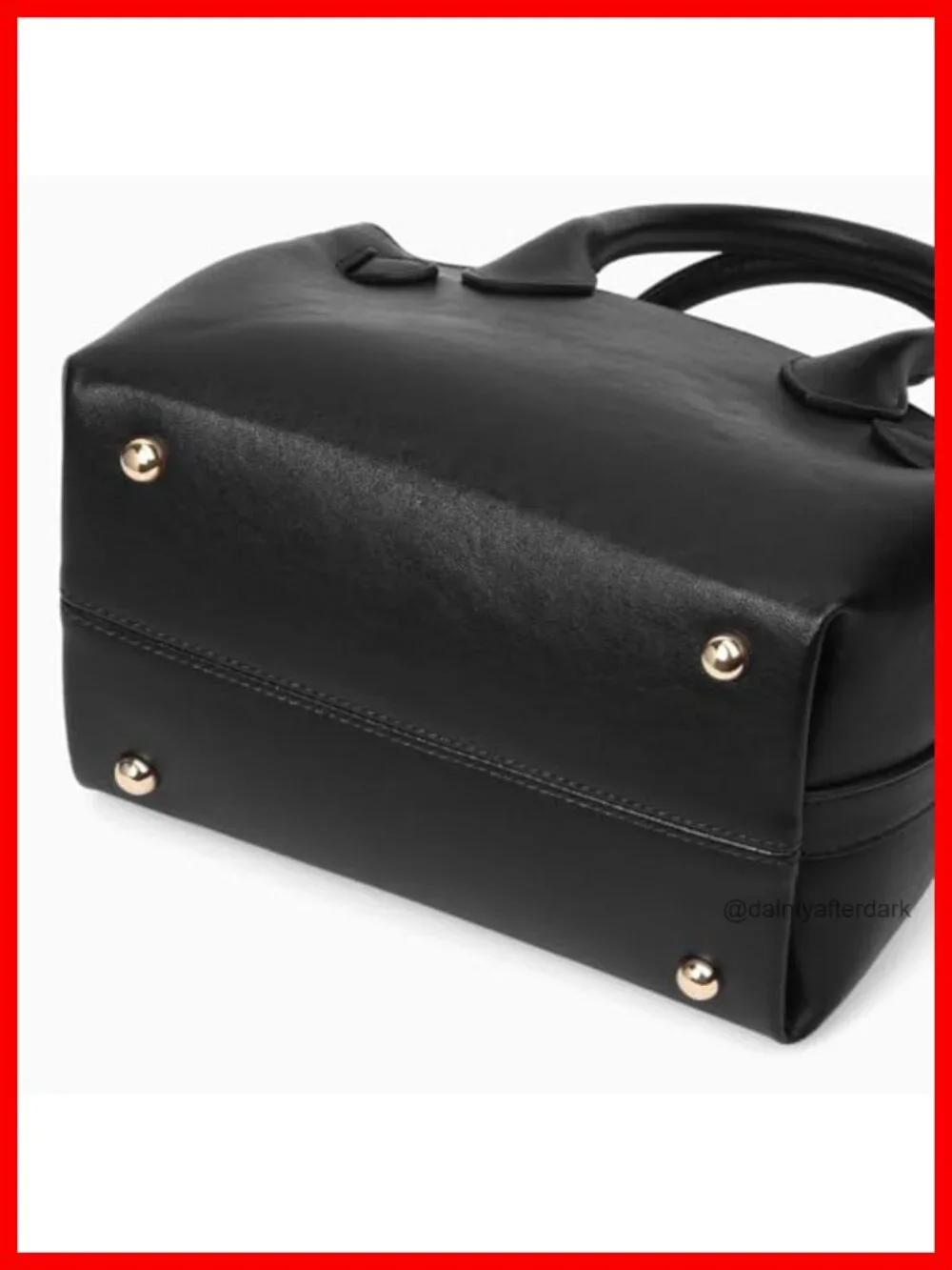 Vintage Luxe Faux Leather Crossbody Satchel with Top Handle